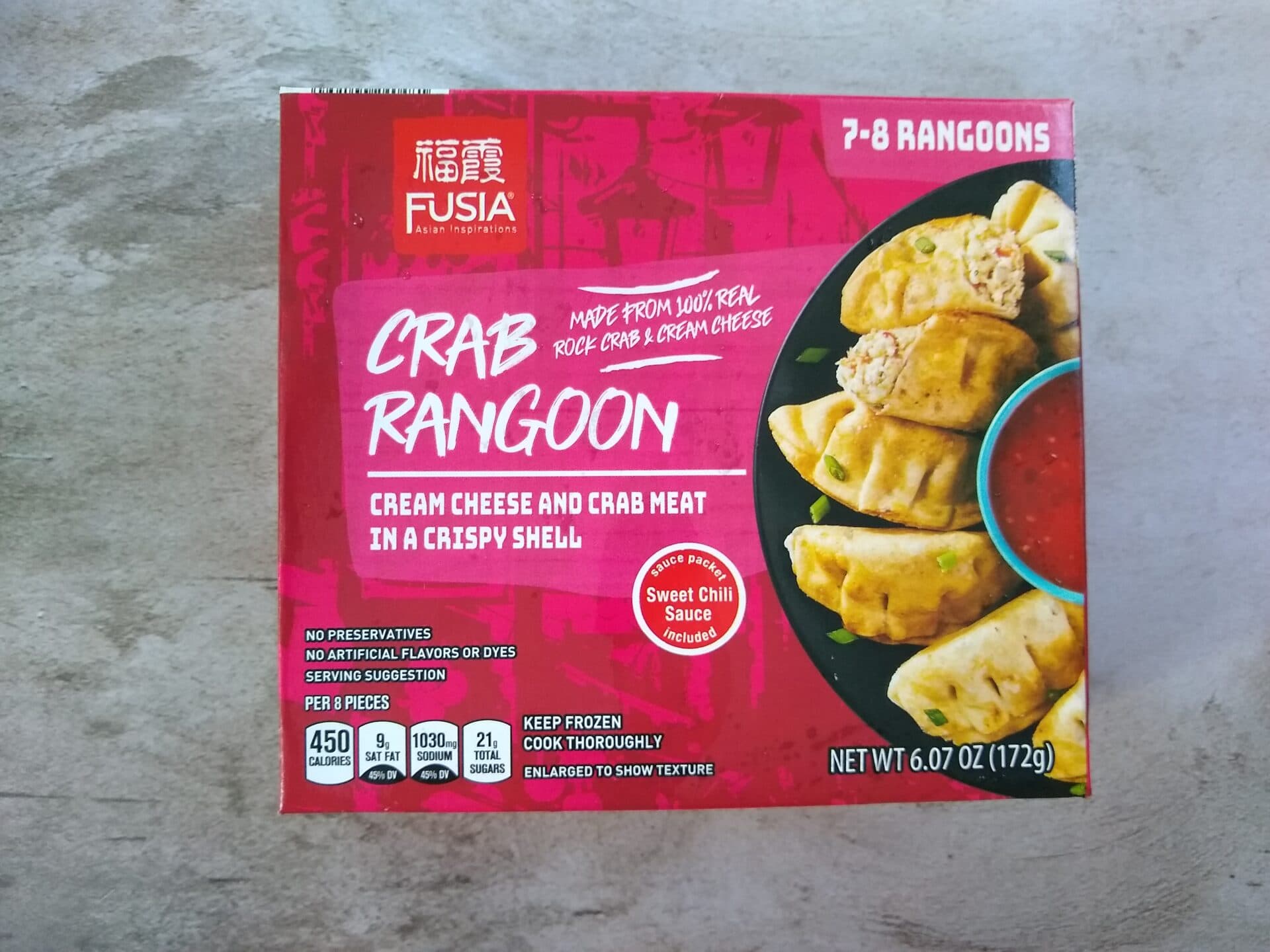 Fusia Asian Inspirations Crab Rangoon