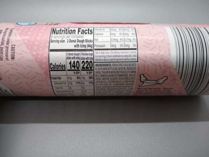Bake House Creations Cinnamon Donut Sticks Dough with Icing