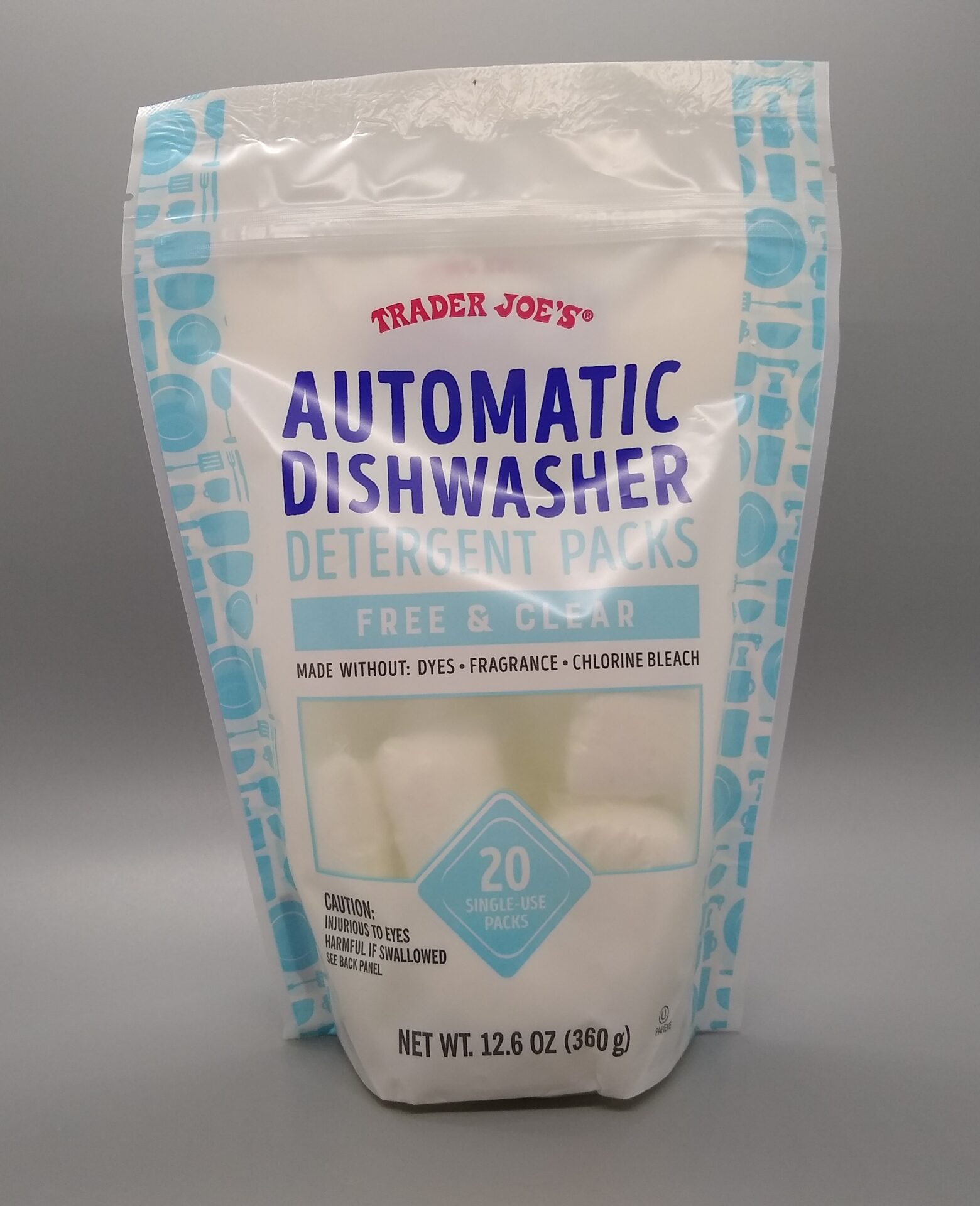 Trader Joe's Automatic Dishwasher Detergent Packs