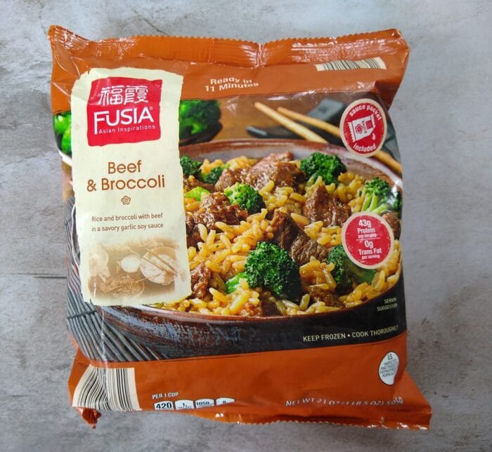 Fusia Asian Inspirations Beef & Broccoli