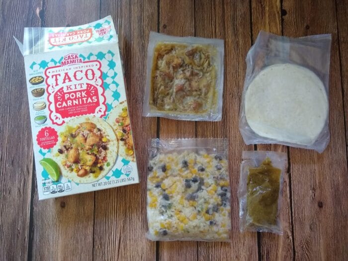Casa Mamita Pork Carnitas Taco Kit