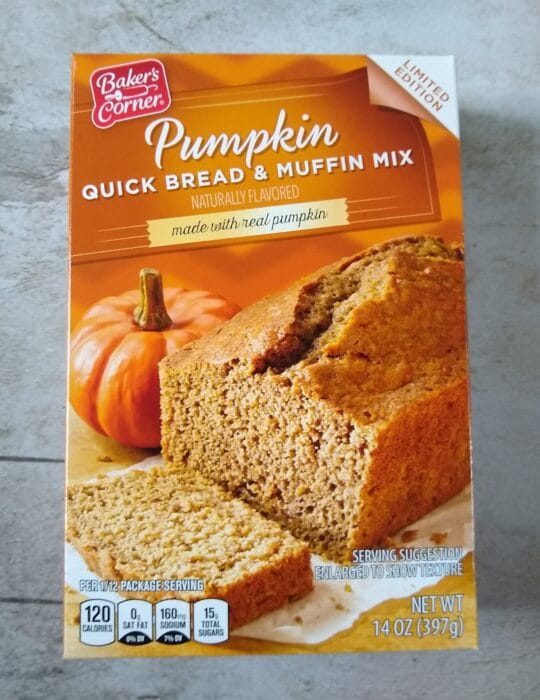 Baker's Corner Pumpkin Quick Bread & Muffin Mix