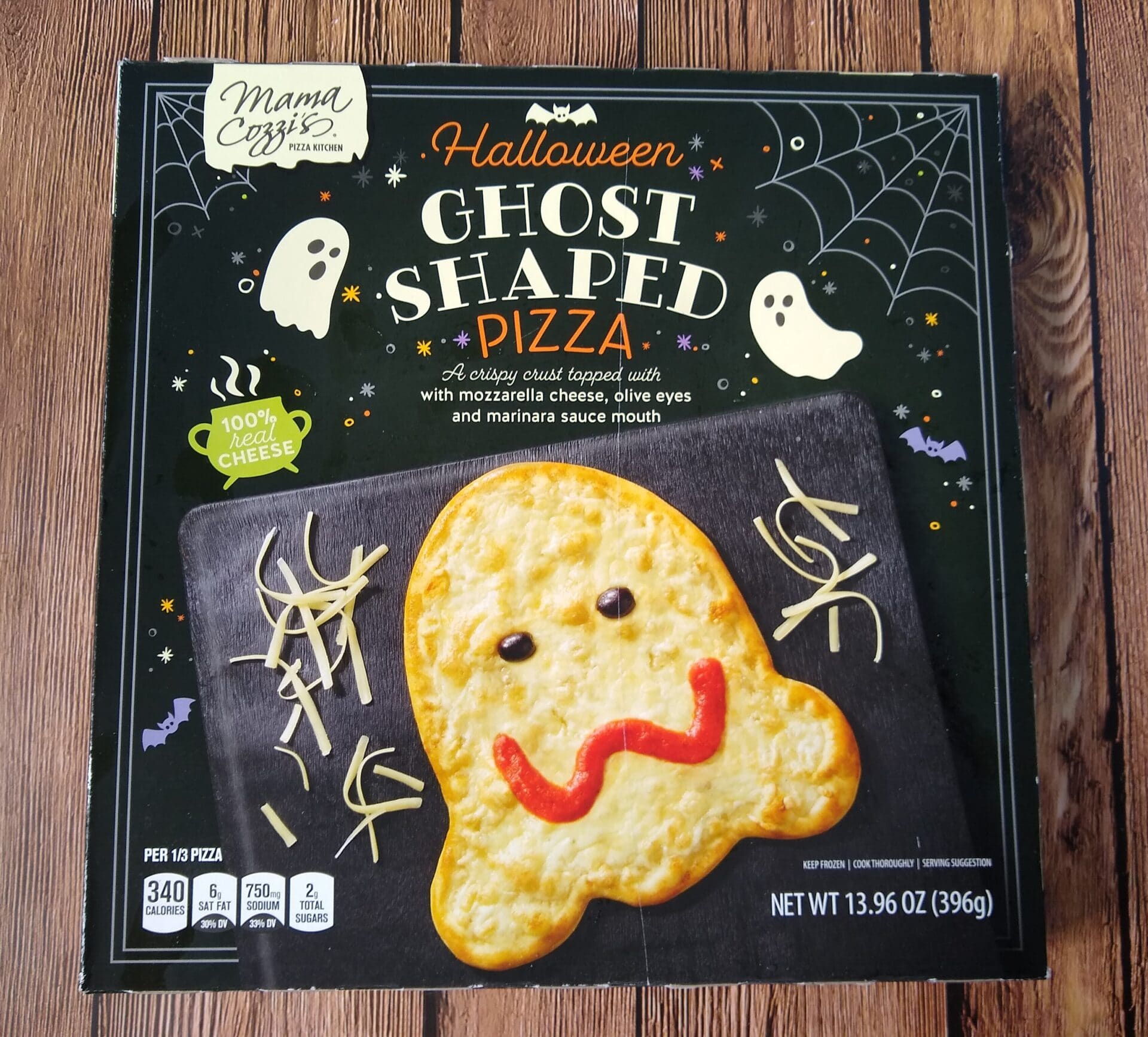 Mama Cozzi's Halloween Ghost Shaped Pizza