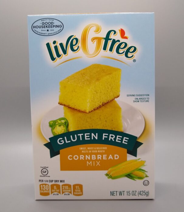LiveGfree Gluten Free Cornbread Mix
