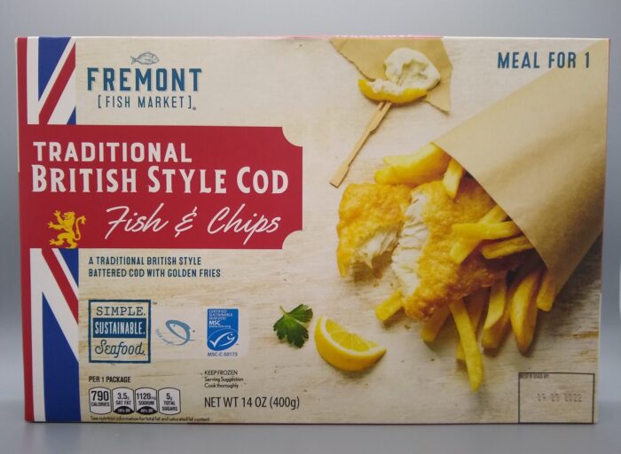 Fremont Fish Market Traditional British Style Cod Fish & Chips