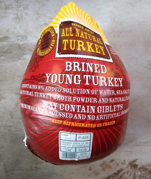 Trader Joe's All Natural Brined Young Turkey