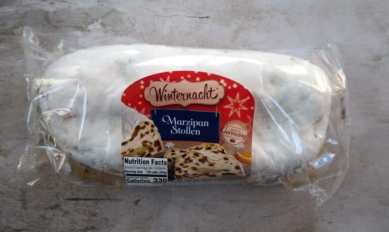 Winternacht Marzipan Stollen