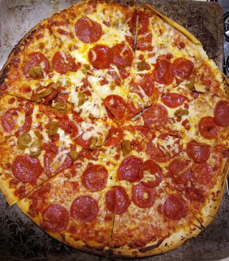 Mama Cozzi's Take & Bake Sausage and Pepperoni Extra Large Pizza