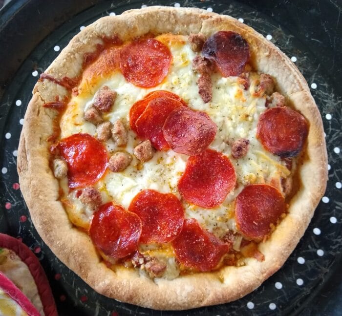 Mama Cozzi's Chicago Recipe Deep Dish Pizza