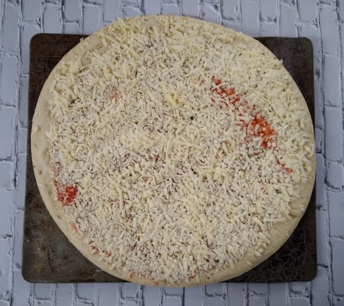 Can you freeze an Aldi take and bake pizza? 