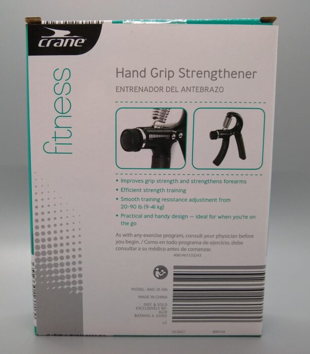 Crane Fitness Hand Grip Strengthener