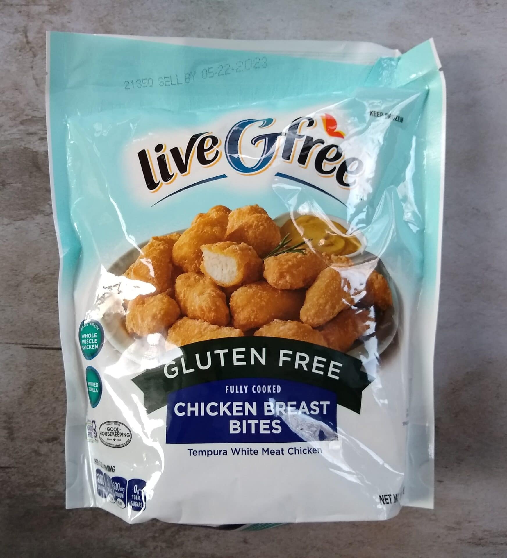 liveGfree Gluten Free Chicken Breast Bites