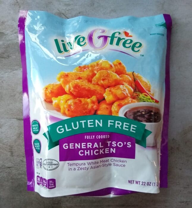 liveGfree Gluten Free General Tso's Chicken