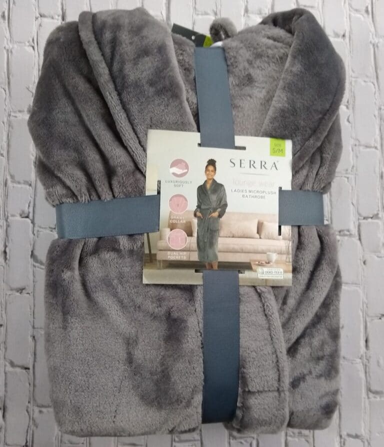 Serra Lounge Wear Ladies Microplush Bathrobe