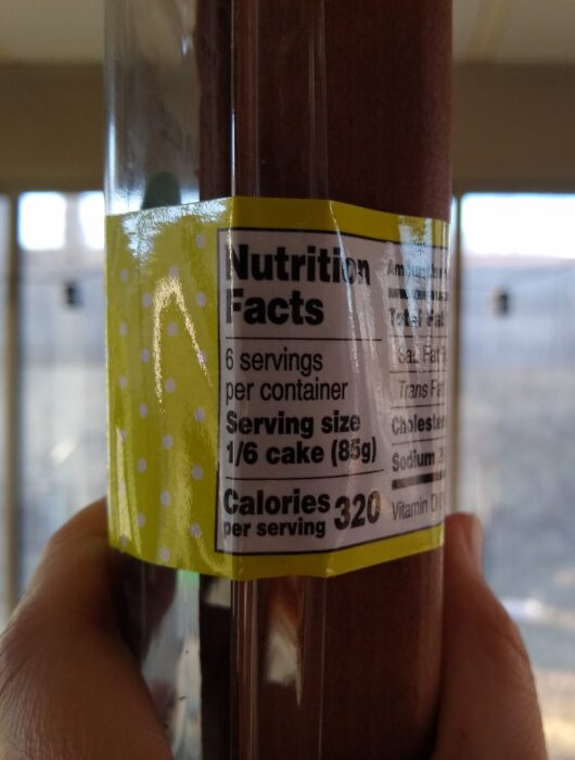 Trader Joe's Dark Chocolate Ganache Cake