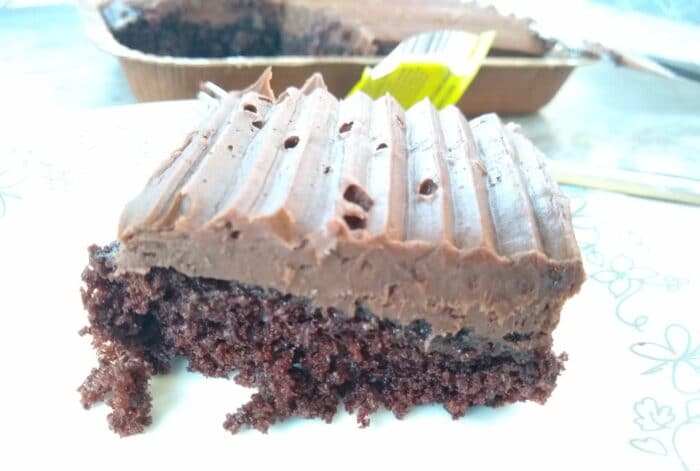 Trader Joe's Dark Chocolate Ganache Cake