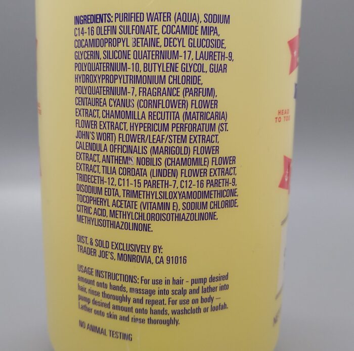 Trader Joe's Formula No. 3
