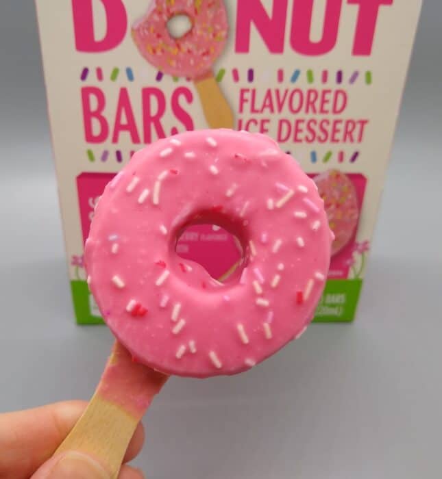 Sundae Shoppe Donut Bars Flavored Ice Dessert