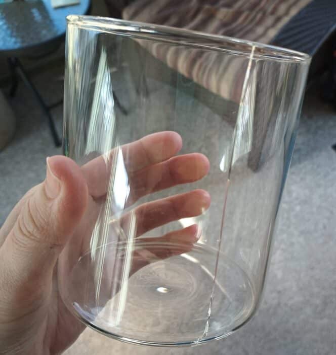Aldi glass canister