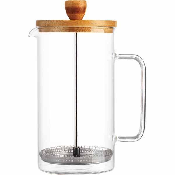 Crofton Glass French Press with Bamboo Lid