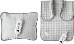 Easy Home Heated Pillow or Back and Neck Heating Pad