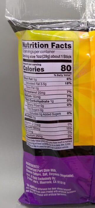 Trader Joe's String Cheese