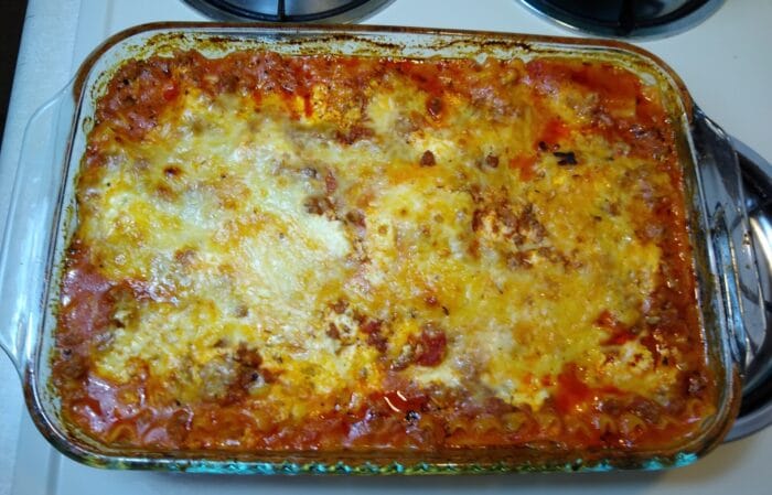 How to Make Lasagna with Aldi Reggano Oven Ready Lasagna Noodles