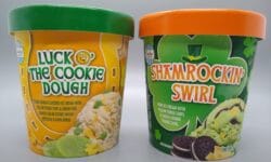 Sundae Shoppe Luck O' the Cookie Dough and Shamrockin' Swirl Ice Cream