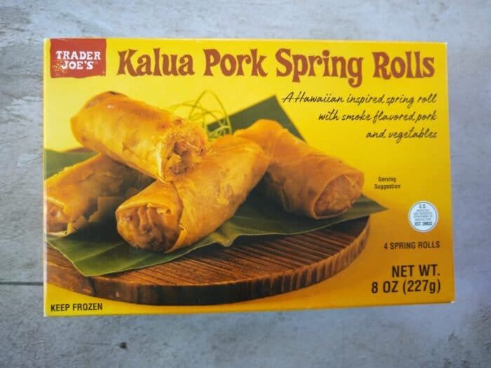 Trader Joe's Kalua Pork Spring Rolls