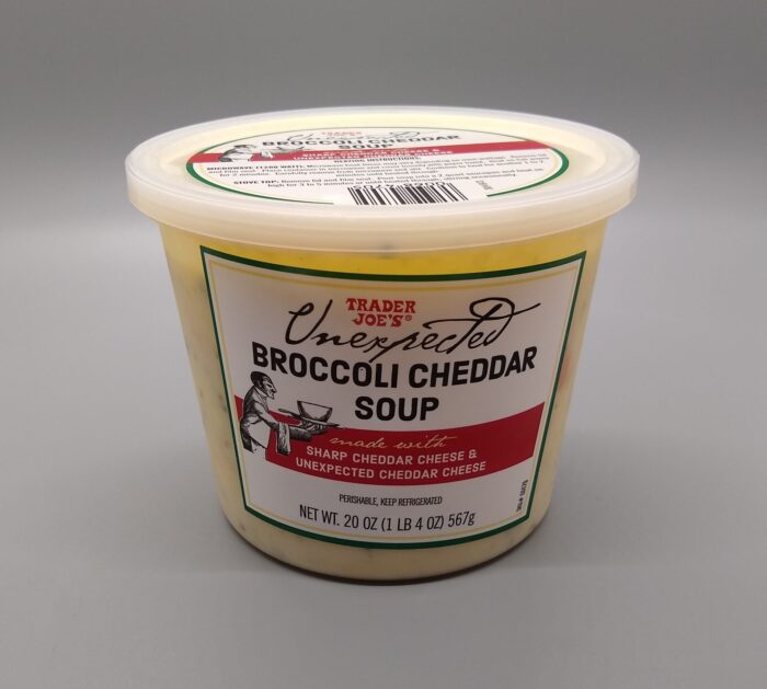 Trader Joe's Unexpected Broccoli Cheddar Soup