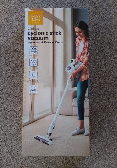Easy Home Cordless Cyclonic Stick Vacuum