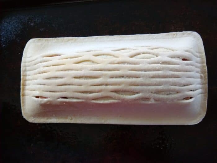 Specially Selected Cheese and Dill Salmon Wellington