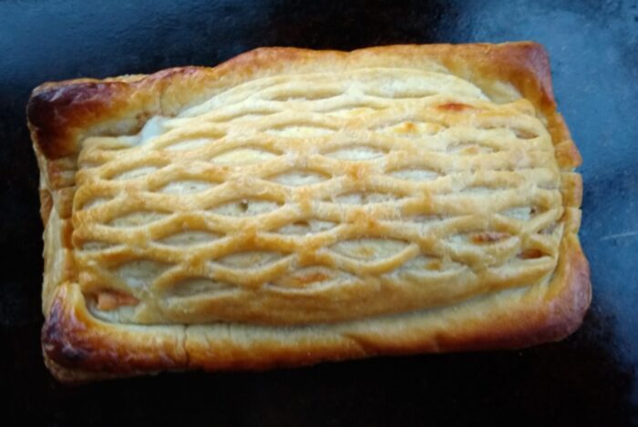 Specially Selected Cheese and Dill Salmon Wellington