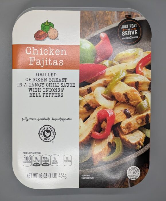 Park Street Deli Chicken Fajitas
