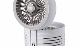 Easy Home True HEPA Desktop Air Purifier & Fan