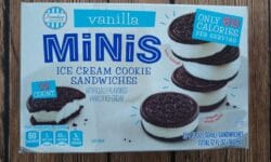 Sundae Shoppe Vanilla Minis Ice Cream Cookie Sandwiches 1