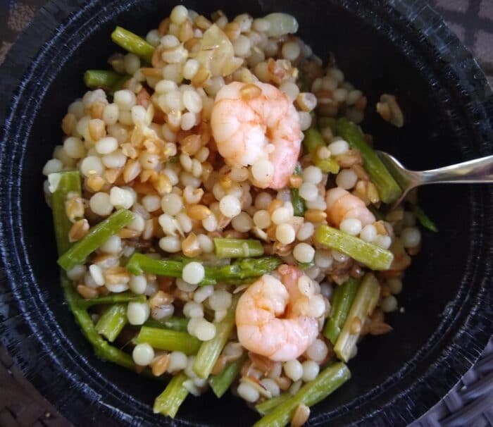 Whole & Simple Shrimp & Asparagus Bowl