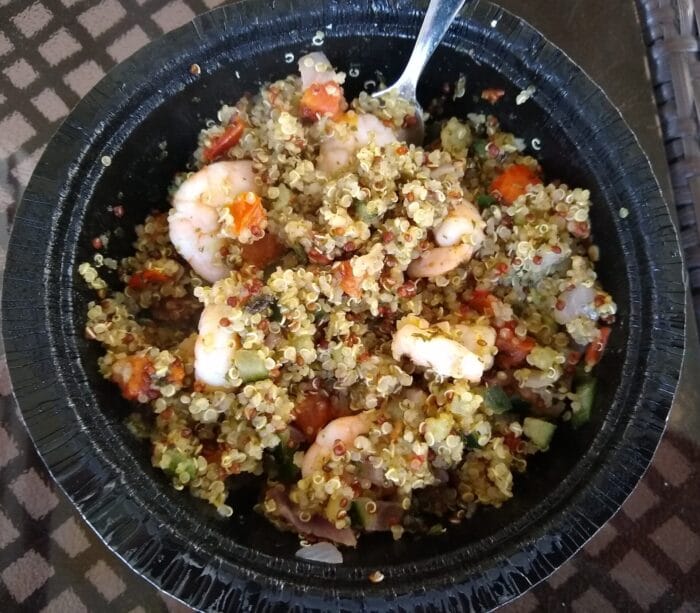 Whole & Simple Shrimp and Quinoa Bowl