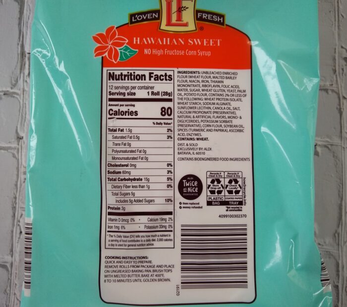 L'Oven Fresh Hawaiian Sweet Rolls