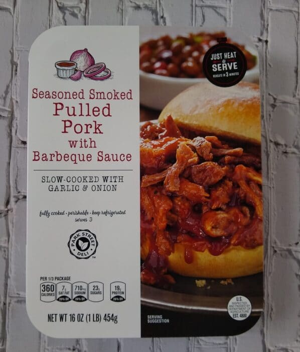 Park Street Deli Seasoned Smoked Pulled Pork With Barbecue Sauce