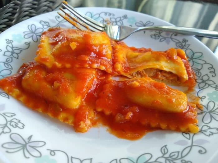 Casa Mamita Chorizo Hatch Chile Ravioli