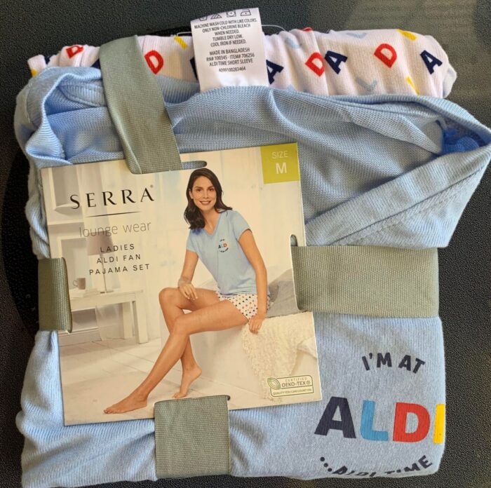 Serra Ladies Aldi Fan Pajama Set
