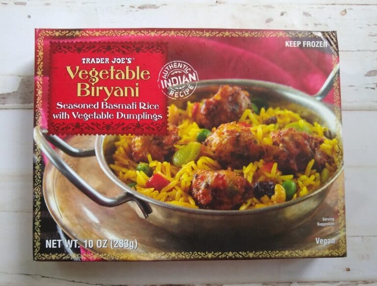 Trader Joe's Vegetable Biryani