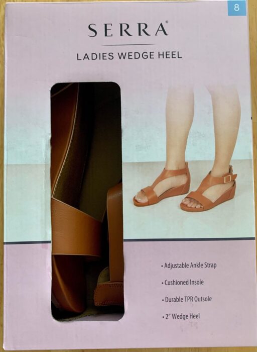 Serra Ladies Wedge Heel Sandals