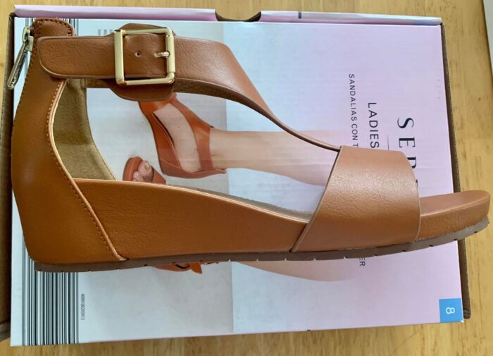 Serra Ladies Wedge Heel Sandals