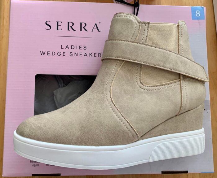 Serra Ladies Wedge Sneakers
