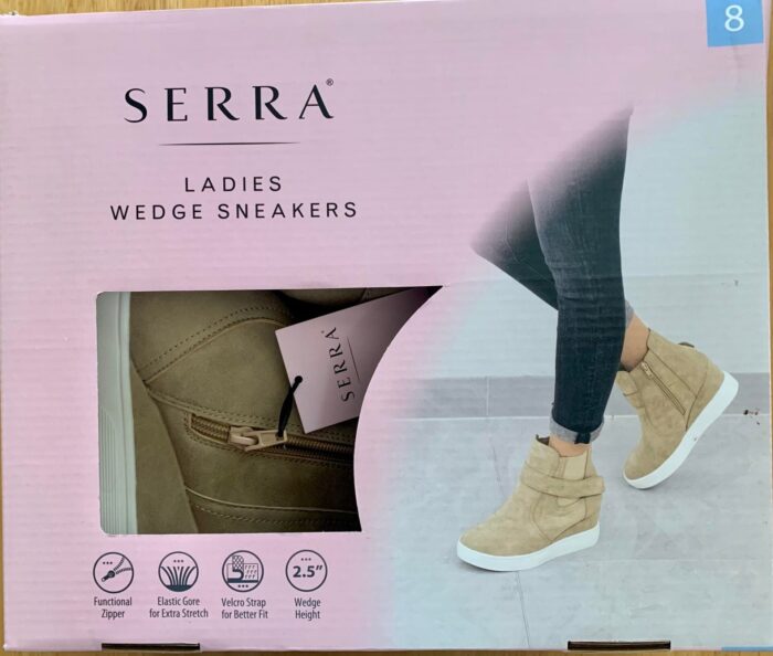 Serra Ladies Wedge Sneakers