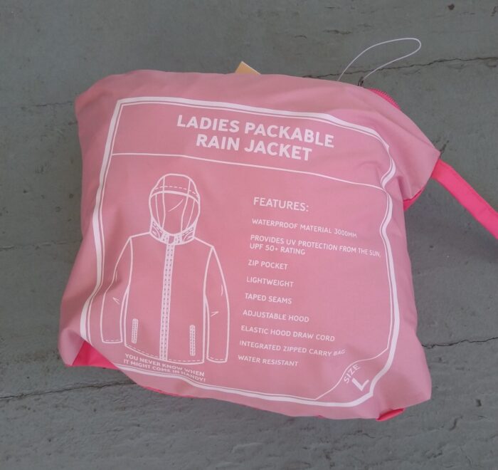 Adventuridge Packable Rain Jacket