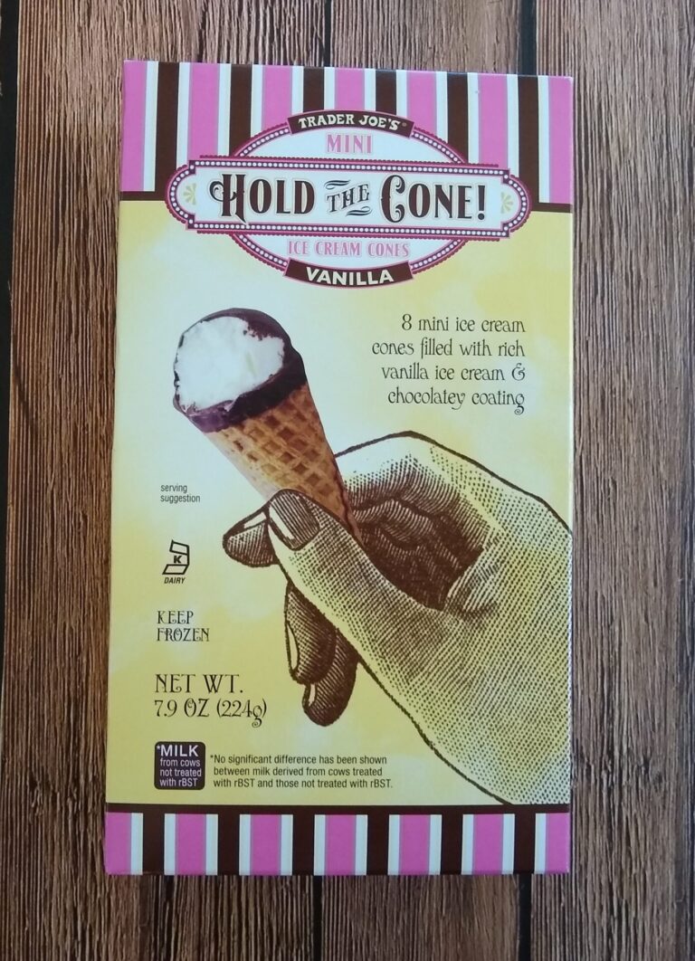 Trader Joe’s Hold the Cone! Mini Ice Cream Cones