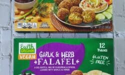 Earth Grown Vegan Traditional Falafel and Earth Grown Vegan Garlic & Herb Falafel